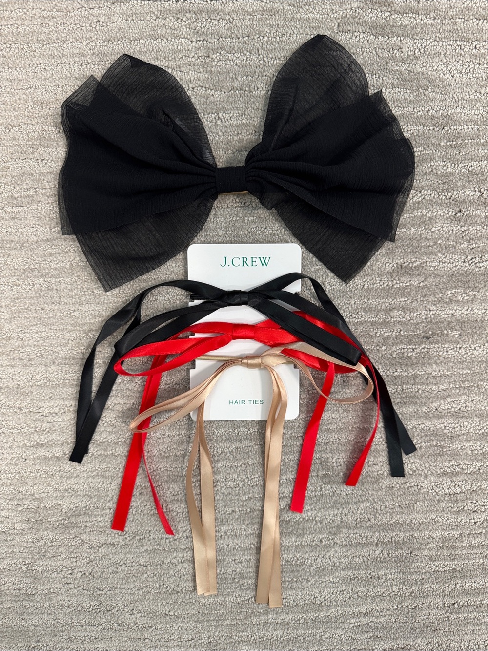 J. Crew NWT Hair Bow Accessories Bundle